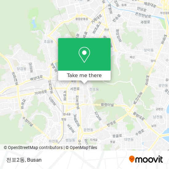 전포2동 map