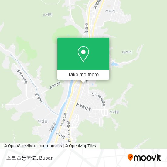 소토초등학교 map