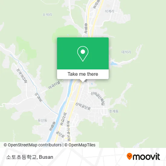 소토초등학교 map