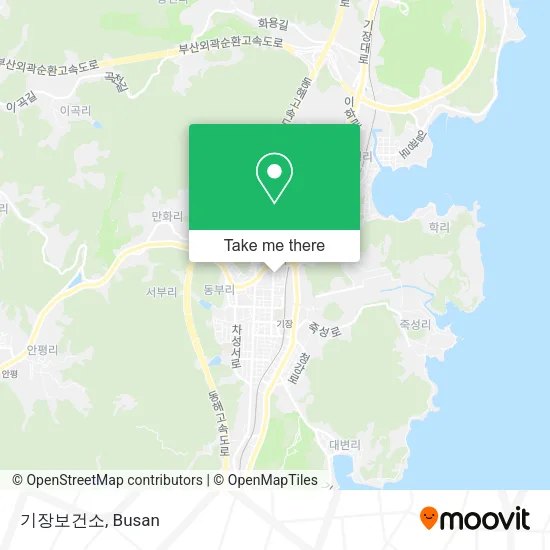 기장보건소 map