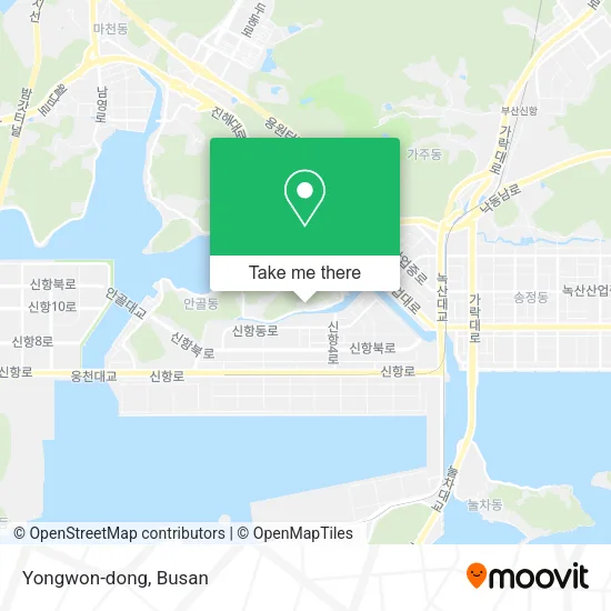 Yongwon-dong map