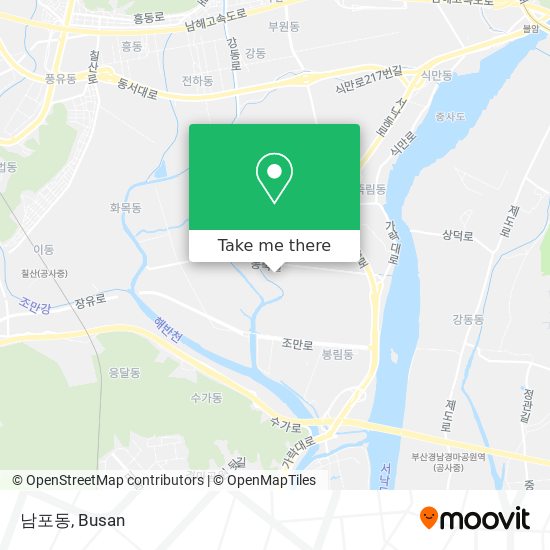 남포동 map