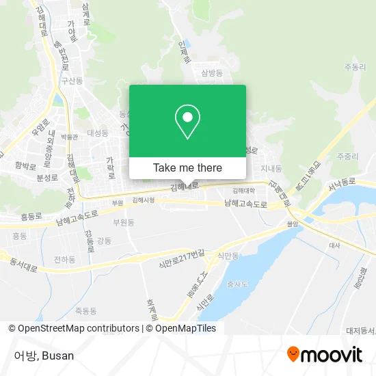 어방 map