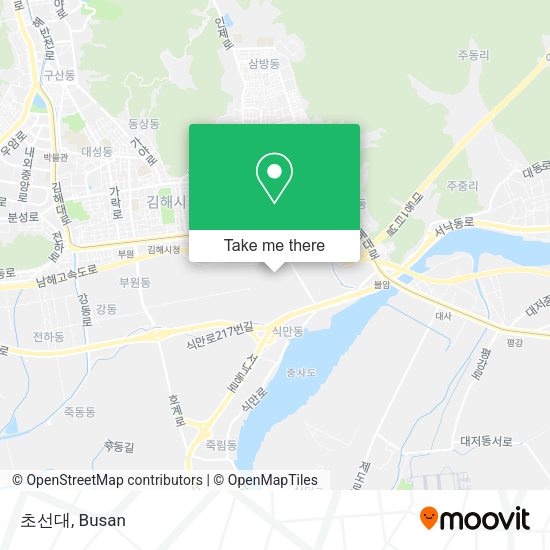 초선대 map