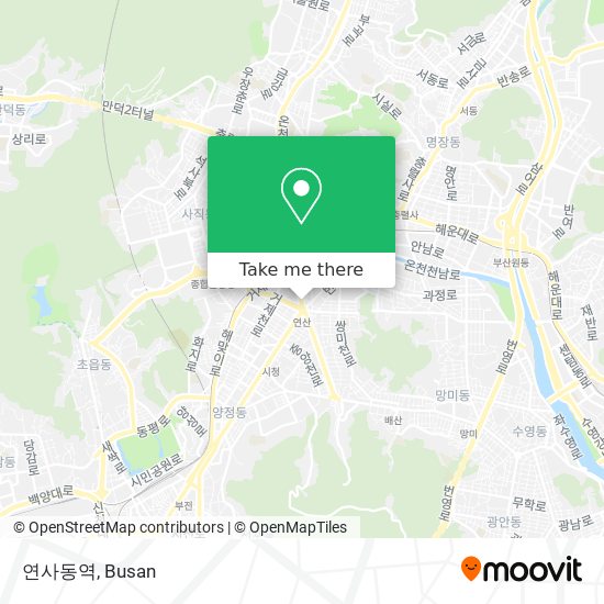 연사동역 map