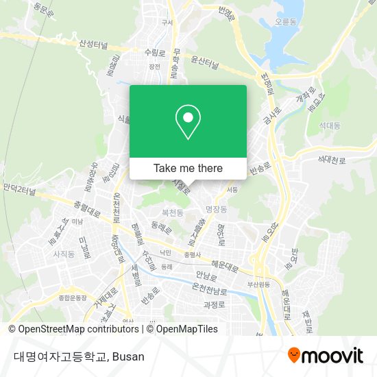 대명여자고등학교 map