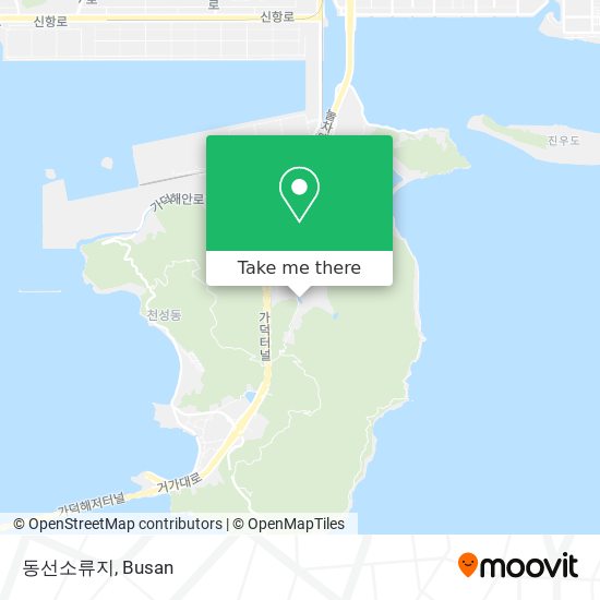동선소류지 map