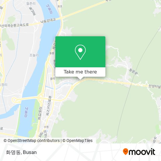 화명동 map