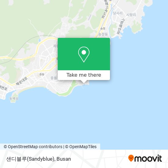 샌디블루(Sandyblue) map