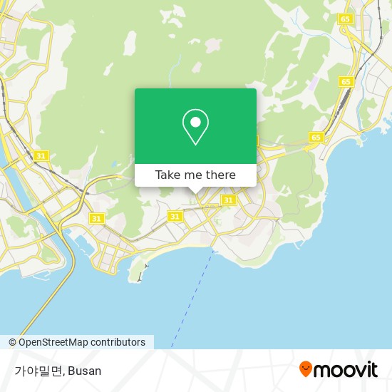 How to get to 가야밀면 in 해운대구 by Metro or Bus | Moovit