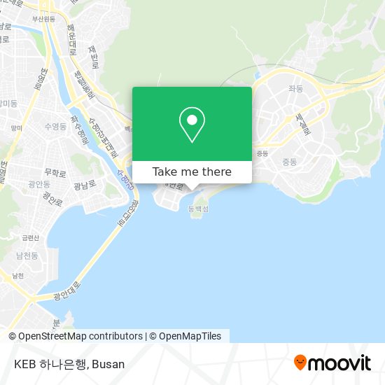 KEB 하나은행 map