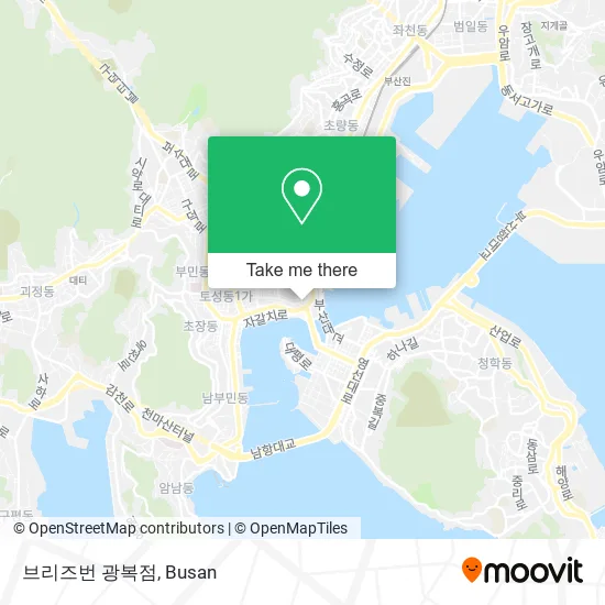 브리즈번 광복점 map