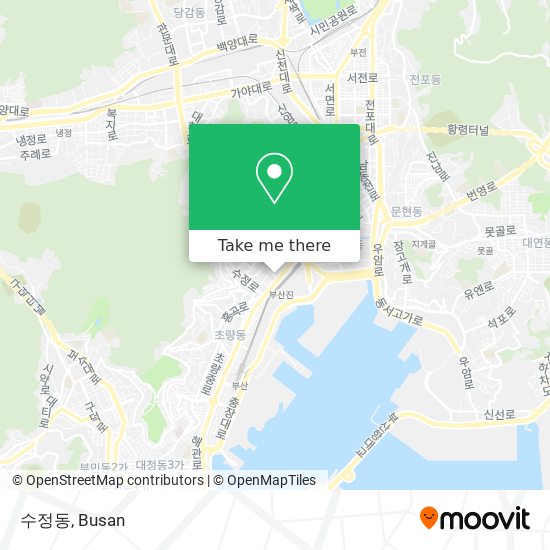 수정동 map