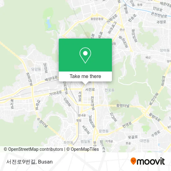 서전로9번길 map