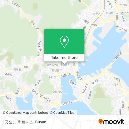 굿모닝 휘트니스 map