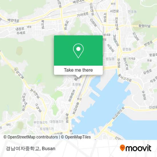 경남여자중학교 map