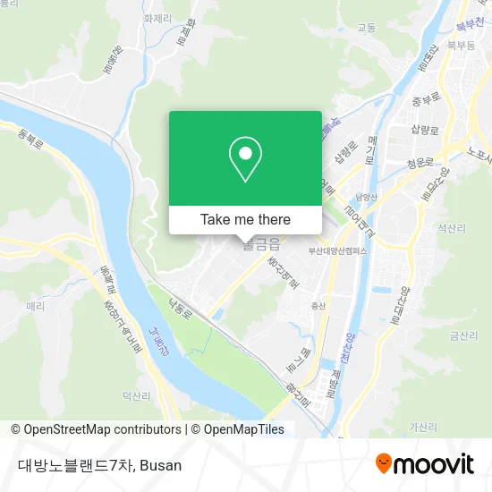 대방노블랜드7차 map