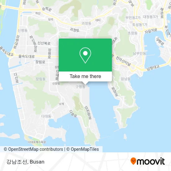 강남조선 map