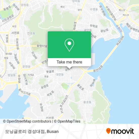 모닝글로리 경성대점 map
