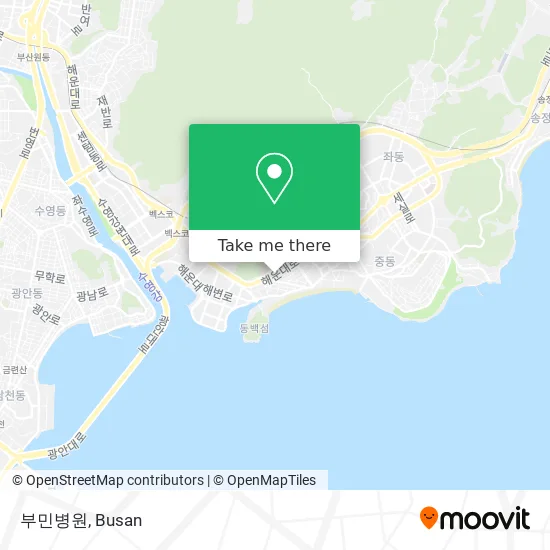 부민병원 map