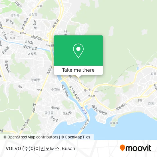 VOLVO (주)아이언모터스 map