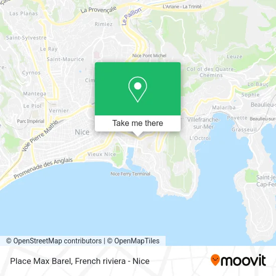 Place Max Barel map