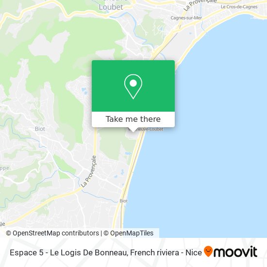 Espace 5 - Le Logis De Bonneau map