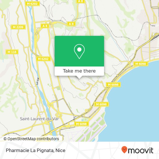 Pharmacie La Pignata map