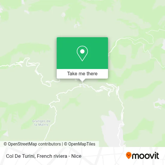 Col De Turini map