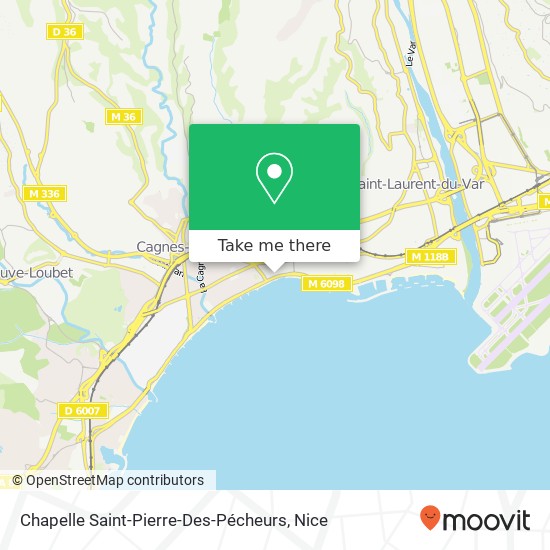 Chapelle Saint-Pierre-Des-Pécheurs map