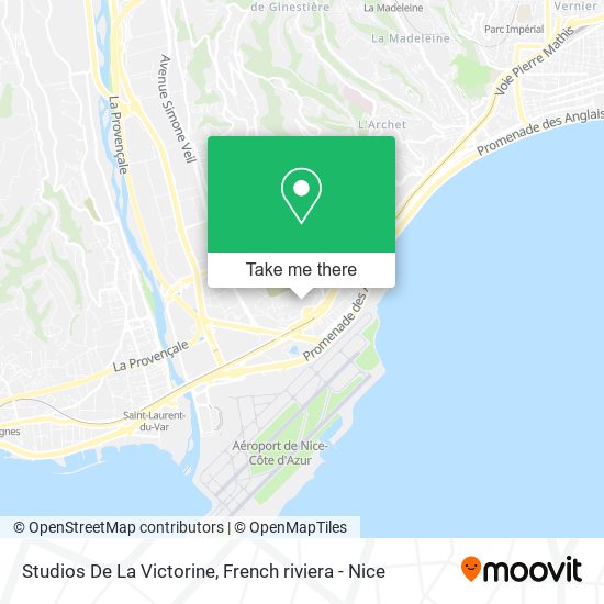 Mapa Studios De La Victorine