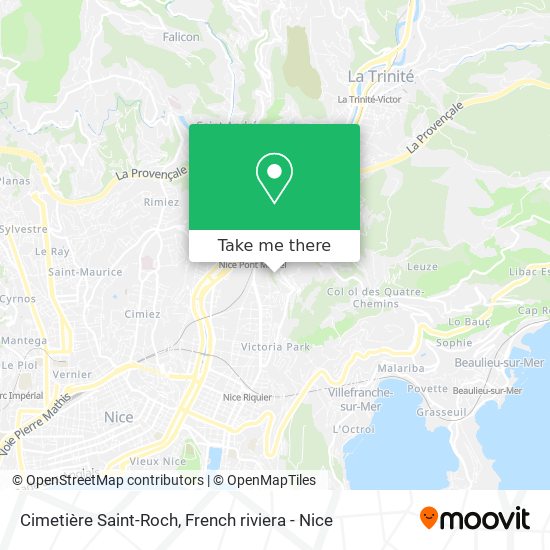 Cimetière Saint-Roch map