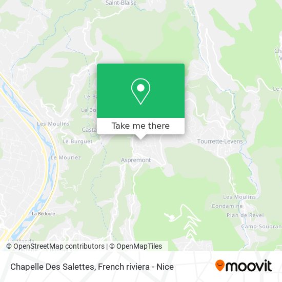 Chapelle Des Salettes map
