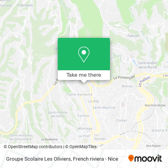 Groupe Scolaire Les Oliviers map