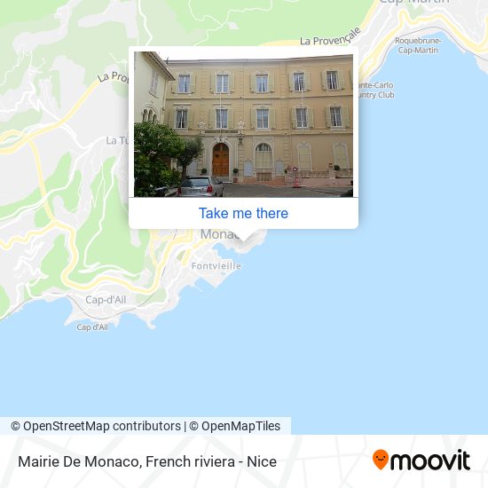 Mairie De Monaco map