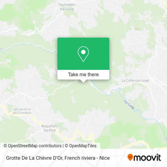 Grotte De La Chèvre D'Or map