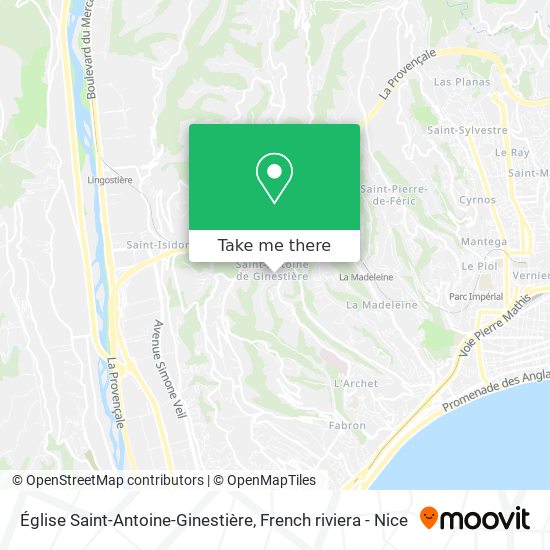 Église Saint-Antoine-Ginestière map