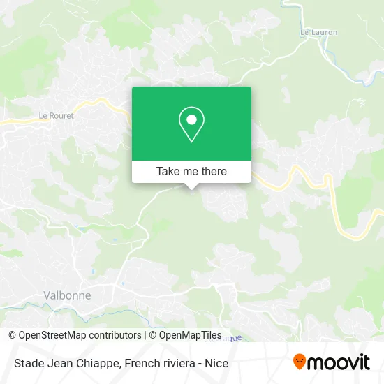 Stade Jean Chiappe map