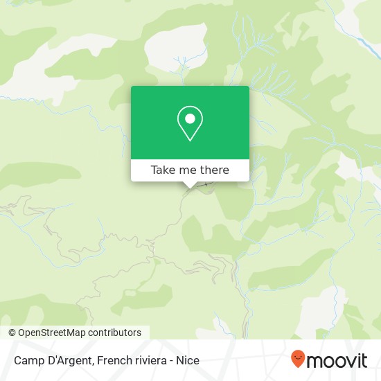 Camp D'Argent map