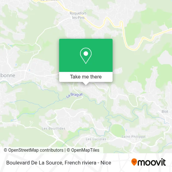 Boulevard De La Source map