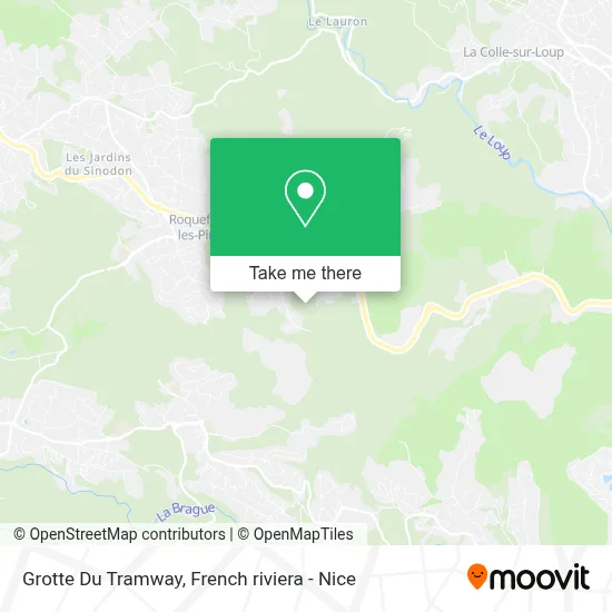 Grotte Du Tramway map