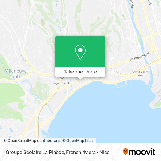 Groupe Scolaire La Pinède map