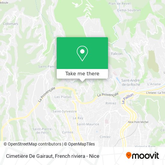 Cimetière De Gairaut map