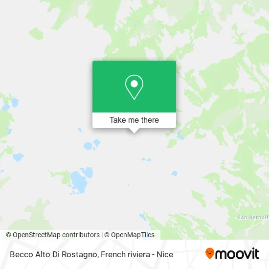 Becco Alto Di Rostagno map