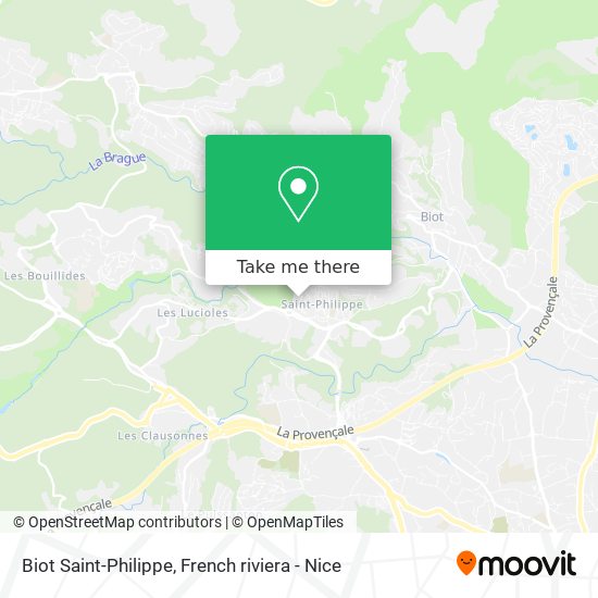Biot Saint-Philippe map