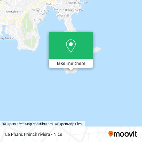 Le Phare map