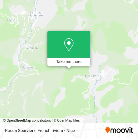 Rocca Sparviera map