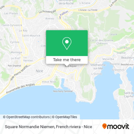Mapa Square Normandie Niemen