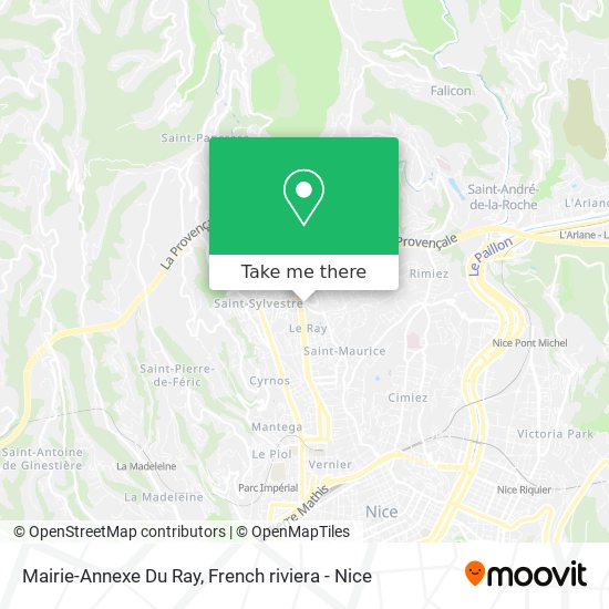 Mapa Mairie-Annexe Du Ray