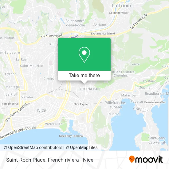 Place Saint-Roch map